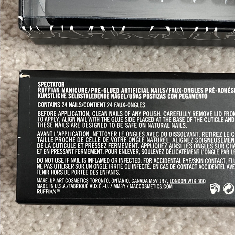 NIB MAC Ruffian Manicure Set - Spectator - Picture 4 of 5